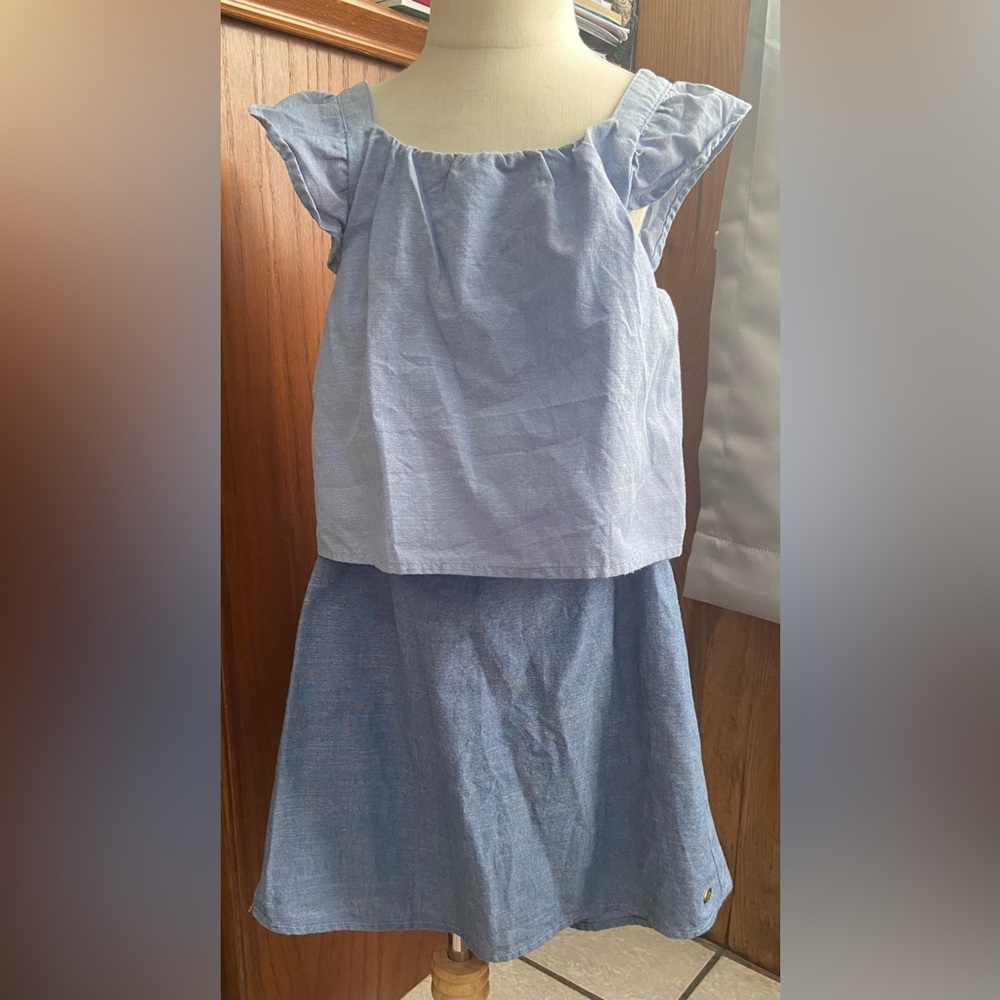 Tommy Hilfiger 2 tone denim dress
